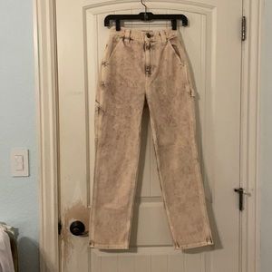 PacSun sandstorm carpenter-pant high rise jeans size 25 new with tags